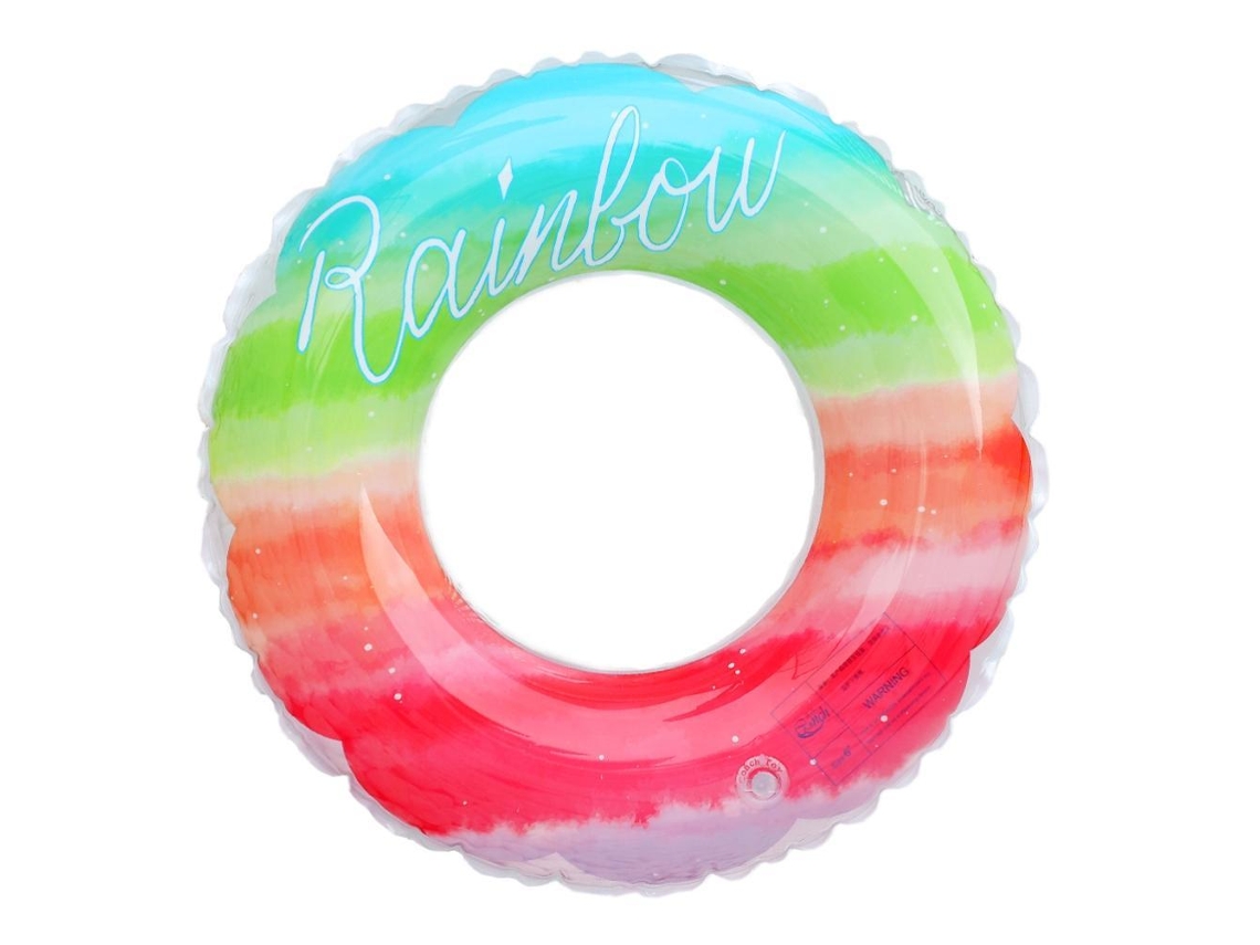 Aro De Natación Articulado Para Niños Rainbow Beach, Juguete Acuático Para Piscina De Verano.