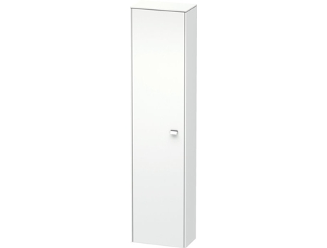 Armario DURAVIT Brioso alto 177,0x42,0x24,0 cm 1 puerta abatible a la izquierda 1 balda de madera 3 baldas de cristal