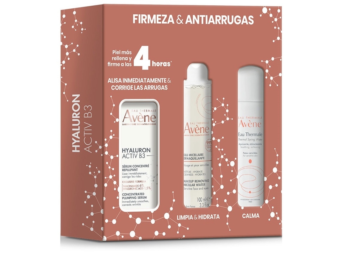 AVÈNE Hyaluron Activ B3 - Conjunto de 3 Séruns Concentrados