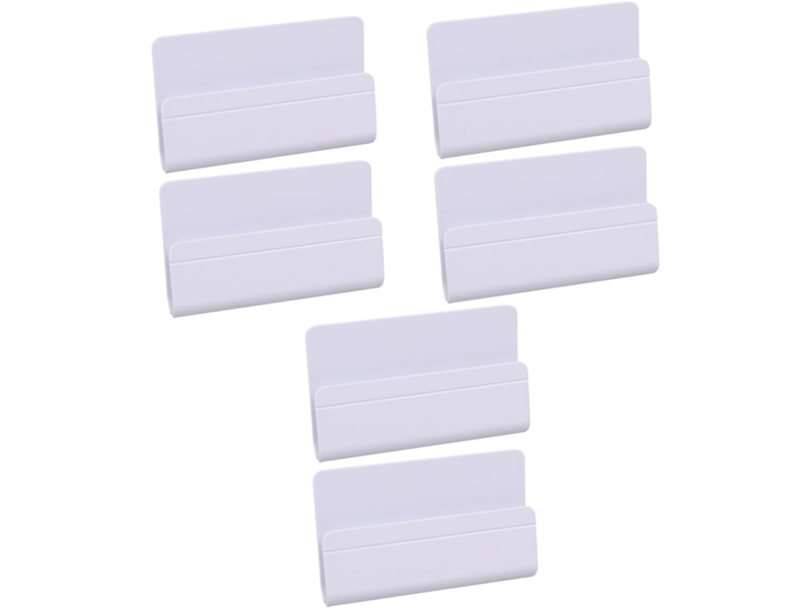 Soporte De Pared Para Tablet De 6 Piezas Con Cable De Carga Para Teléfonos, Color Blanco, Para Cocina.