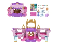 Caja-castillo de las princesas Disney con muñeca Aurora HWX17