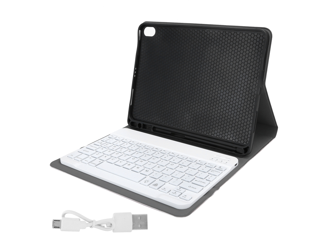 Funda para tableta (retroiluminada, ranura para lápiz)