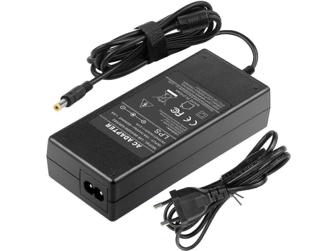 Adaptador De Corriente De 42 V Y 2 A Para Cargar Bicicletas Eléctricas, Coches De Equilibrio Y Patinetes De 36 V, Con Cable Largo E Indicador Led.
