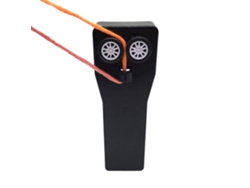 Lanzador de cuerda portátil eléctrico, juguete de cuerda fabricado en ABS para que los niños jueguen al aire libre.