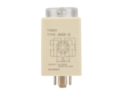 Veloriskku-relé Temporizador De Retardo De Encendido Ah3-3 24vdc 8 Pines 6 Segundos