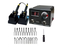 Pirograbador profesional de 60 W con 2 bolígrafos, kit de 23 puntas y soporte Kofihety