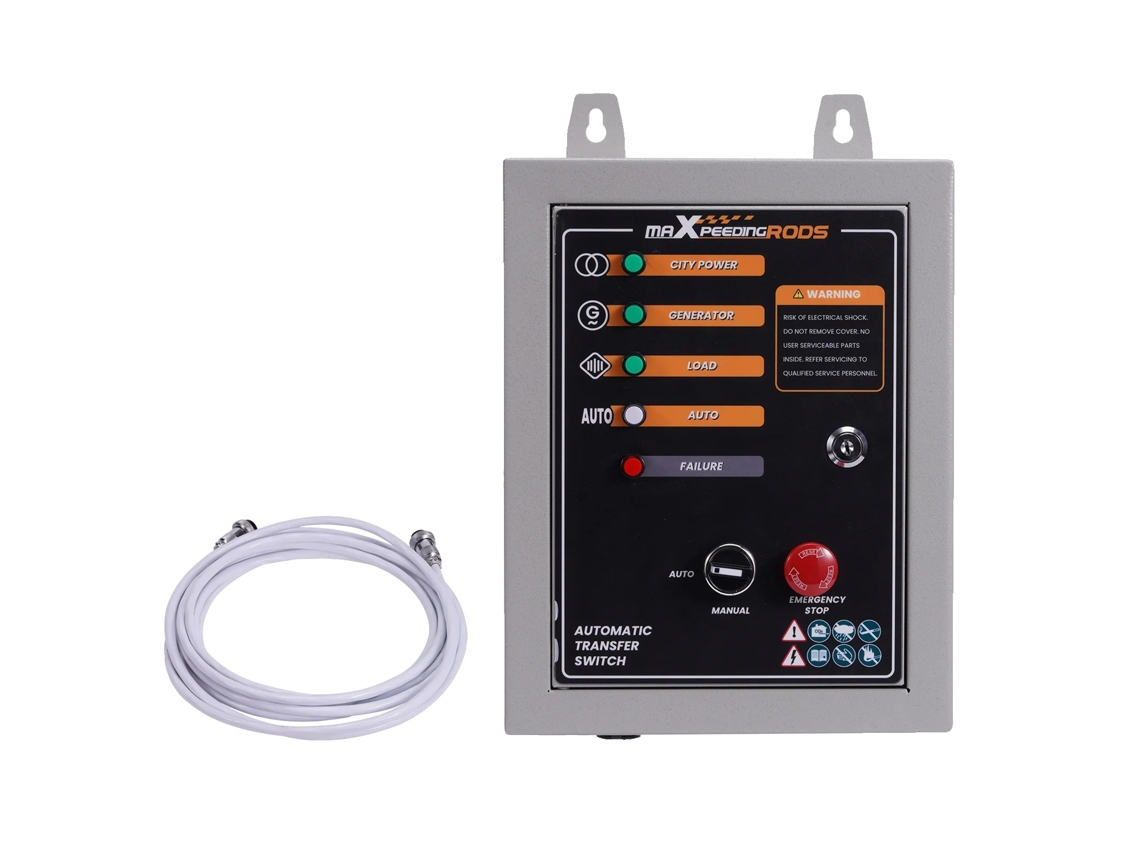 Interruptor de transferencia automático para generadores, arranque rápido en 15-30 segundos, compatible con Pro6000 y MXR9000, modo de funcionamiento dual OEM