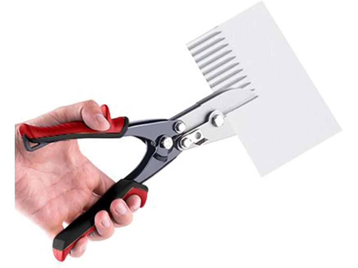 Herramienta De Corte De Chapa Metálica Ajustable Con Mango Ergonómico, Precisa Para Techadores.
