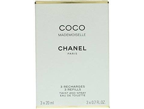 Perfume CHANEL Coco Mademoiselle Edt Recargas 3 De (20 ml)