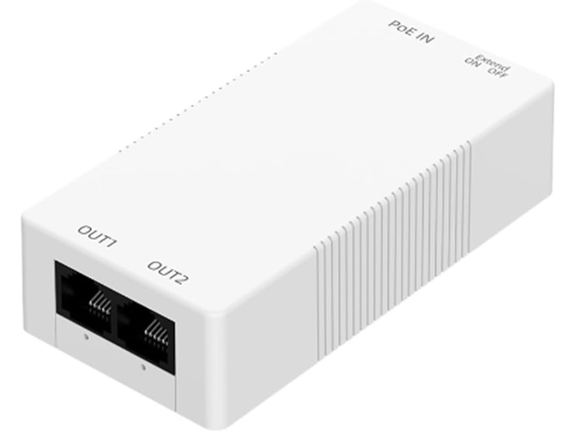 Repetidor Gigabit Poe De 2 Puertos 100/1000m 1a Ieee802 3af/at