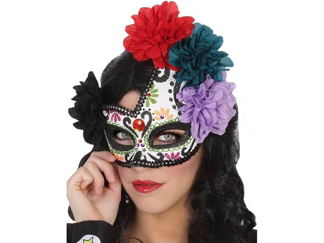 Máscara DISFRAZZES Día Los Muertos (Talla: Talla Universal )