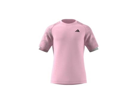 Camiseta de Hombre para Tenis ADIDAS Tenis Multicolor Rosa (L)