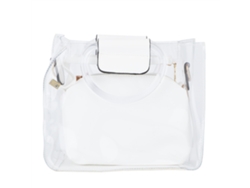 NEVEANCE Bolso Transparente de Moda para Mujer Bolso de Hombro Único Bolso Bandolera