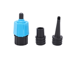 Adaptador de bomba Jinwei para tabla de paddle surf con diseño compacto, válvula resistente a la presión, convertidor para infladores inflables.