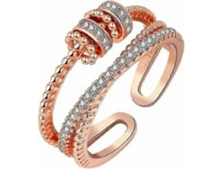 Anillo antiansiedad con cuentas giratorias para niñas para mi hija