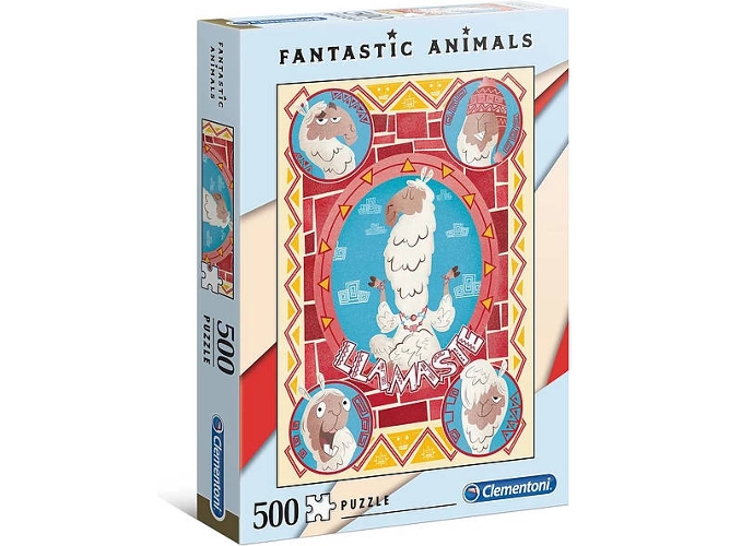 Puzzle CLEMENTONI Lama (500 Piezas)