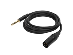 Cable De Señal Balanceada Xlr Macho A 6,35 Mm (1/4 De Pulgada) Macho De 3 M, Jd6006, Para Micrófono De Estudio.