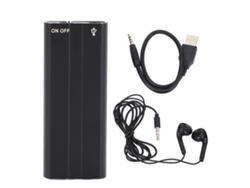 Grabadora De Voz Digital Portátil Con Reducción De Ruido, Clip Flexible, Hd 8g Para Reuniones Y Clases.