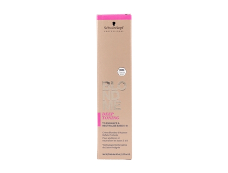 Matizador de Color SCHWARZKOPF Blondme Turrón 60 ml