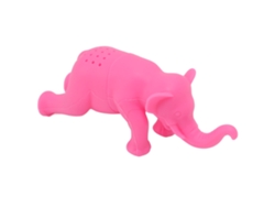 Infusor De Té De Silicona Con Forma De Elefante Para Té A Granel Con Filtro Flexible.