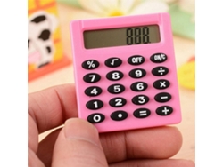 Calculadora Para Niños Mini Calculadora Portátil Pequeña Con Energía Solar/batería - Pantalla De 8 Dígitos - Escuela/niños/oficina
