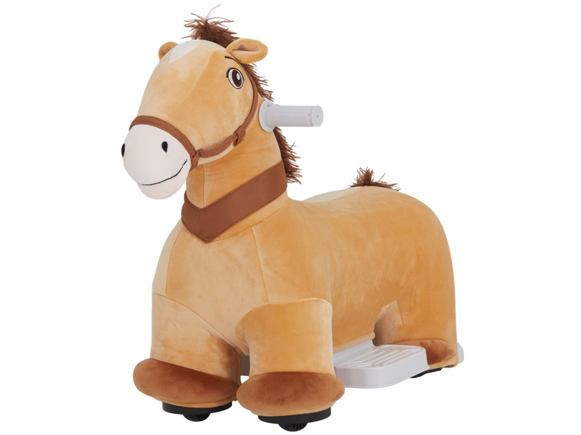 Coche eléctrico de 6 V con forma de caballo para niños, 2 km/h, música, a pedales - Sini Tech Store