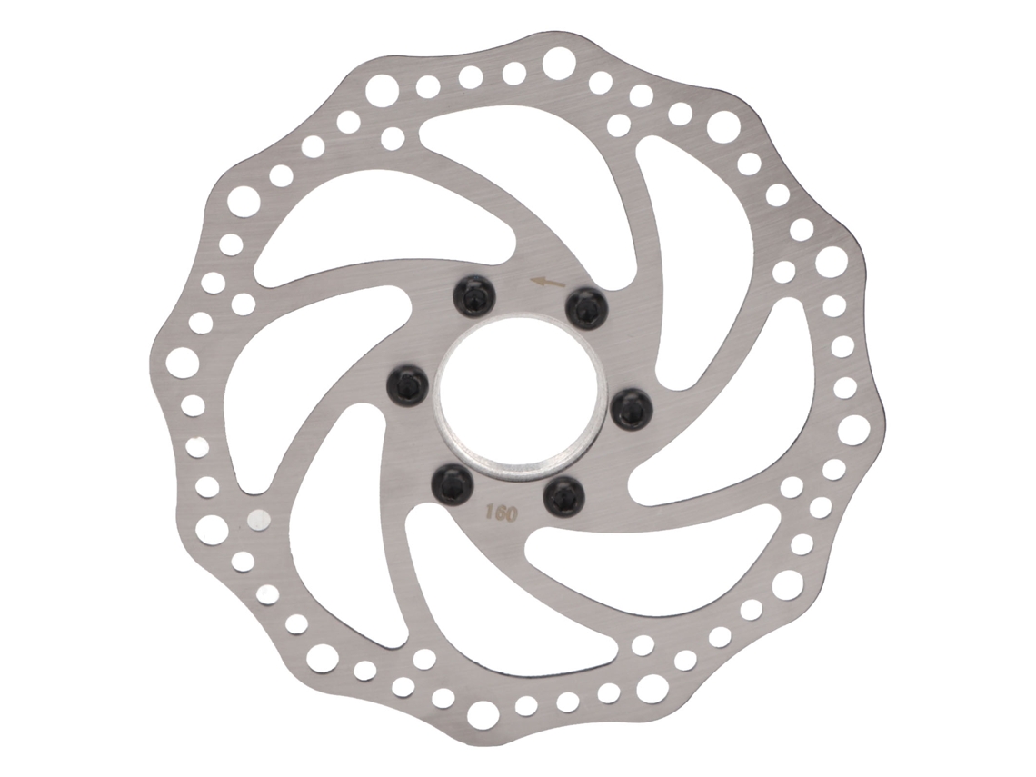 Disco De Freno De Acero Inoxidable Para Bicicleta De Montaña, Rotor De Freno De Repuesto De 160 Mm.
