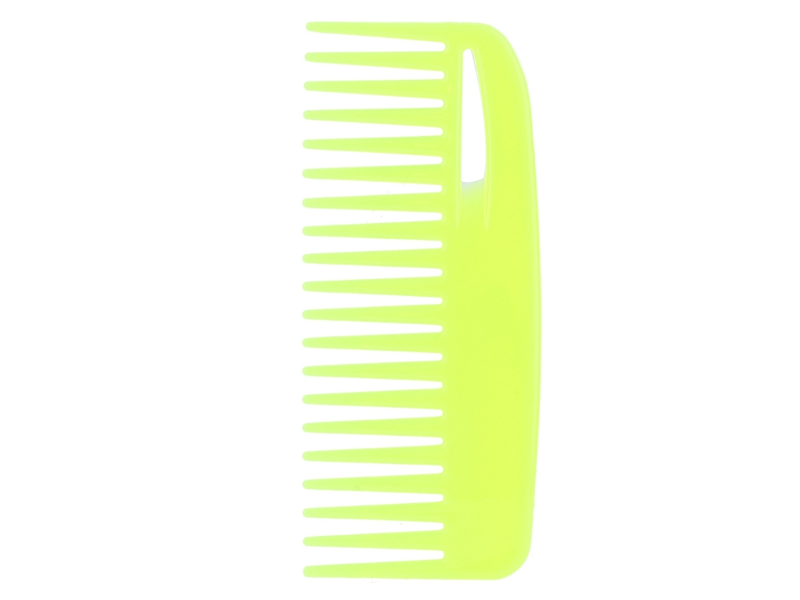 Peine De Pelo De Dientes Anchos Antiestático Para Peinados Herramienta De Peluquería Color Fluorescente