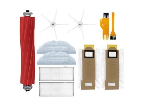 Para xiaomi roborock s7 mop mop rag bag hepa filter side roller brush
