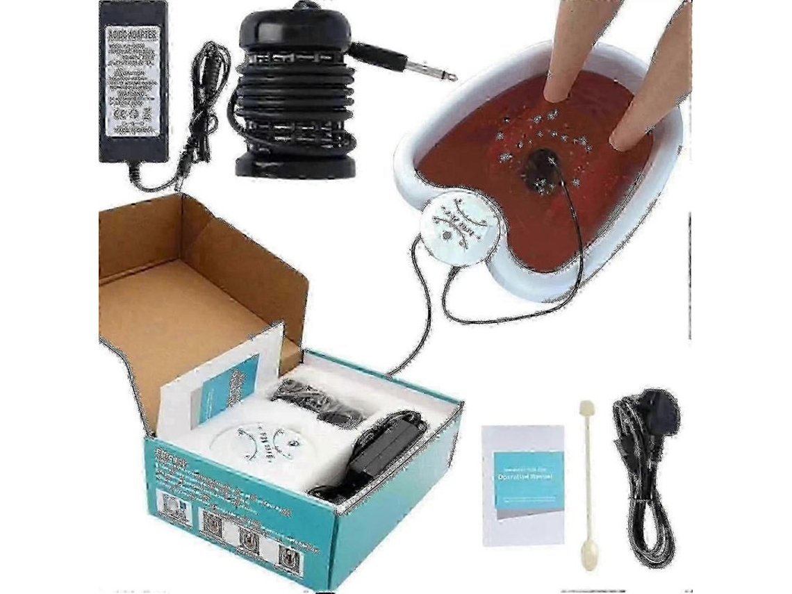 Spa Iónico Para Pies En Casa: Máquina De Baño Iónico Para Desintoxicar El Cuerpo.