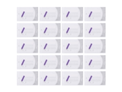 20 Agujas Manuales De Acero Inoxidable 304 De 18 Pines Para Microblading De Cejas.