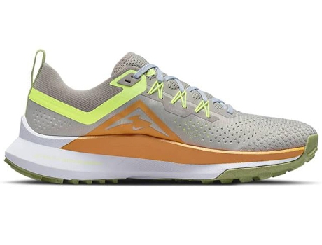 Zapatillas de Hombre NIKE Nike React Pegasus 4 S Gris para Caminar (Tam: 44.5)