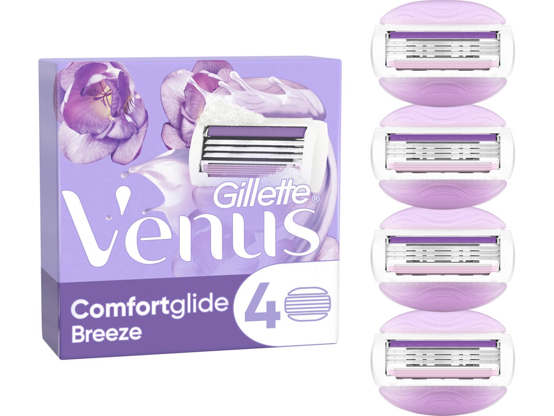 Recarga de Cuchillas GILLETTE Venus ComfortGlide Breeze (4 un) 