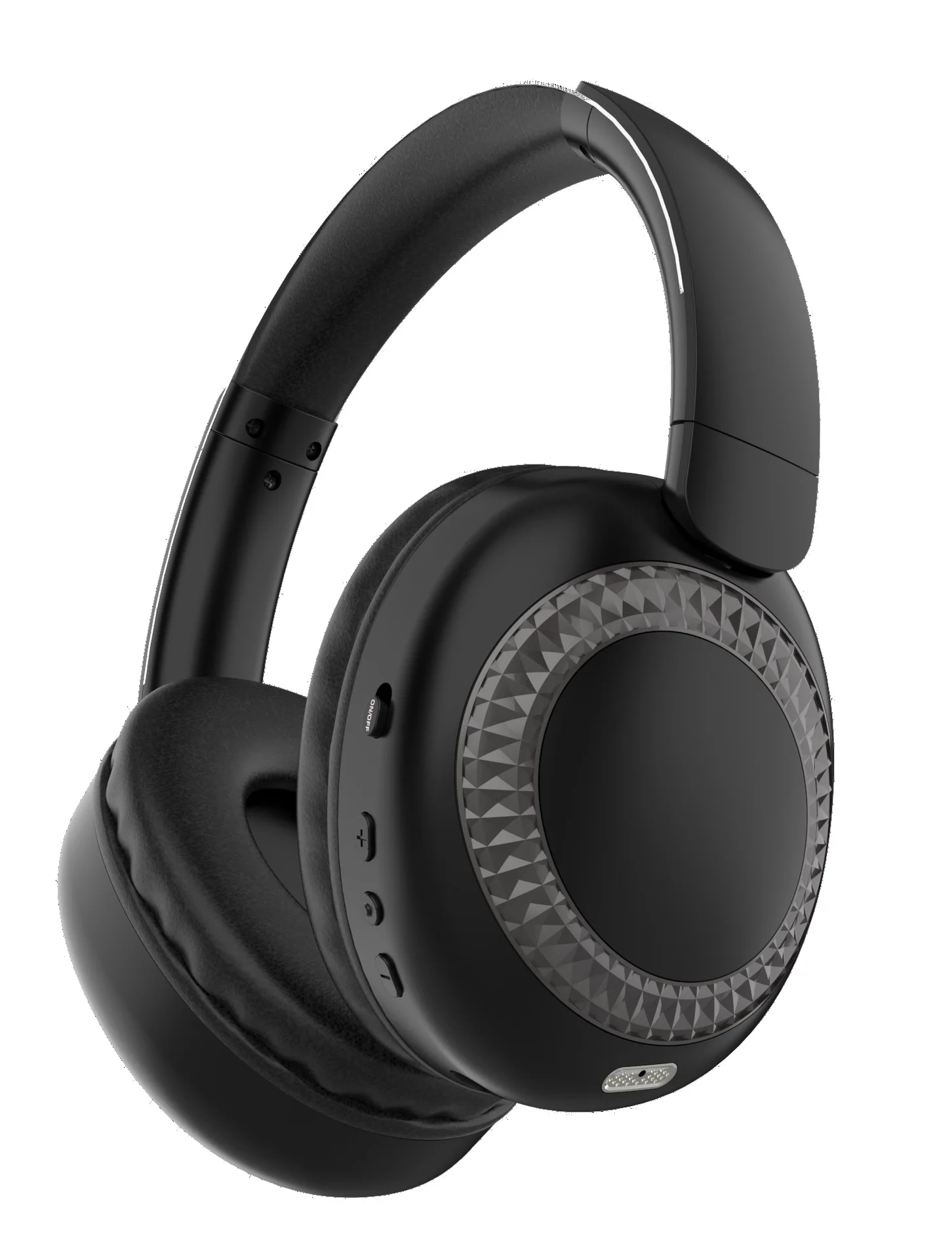 Nuevos Auriculares Bluetooth Giratorios Y Plegables Con Almohadillas Grandes Y Suaves.