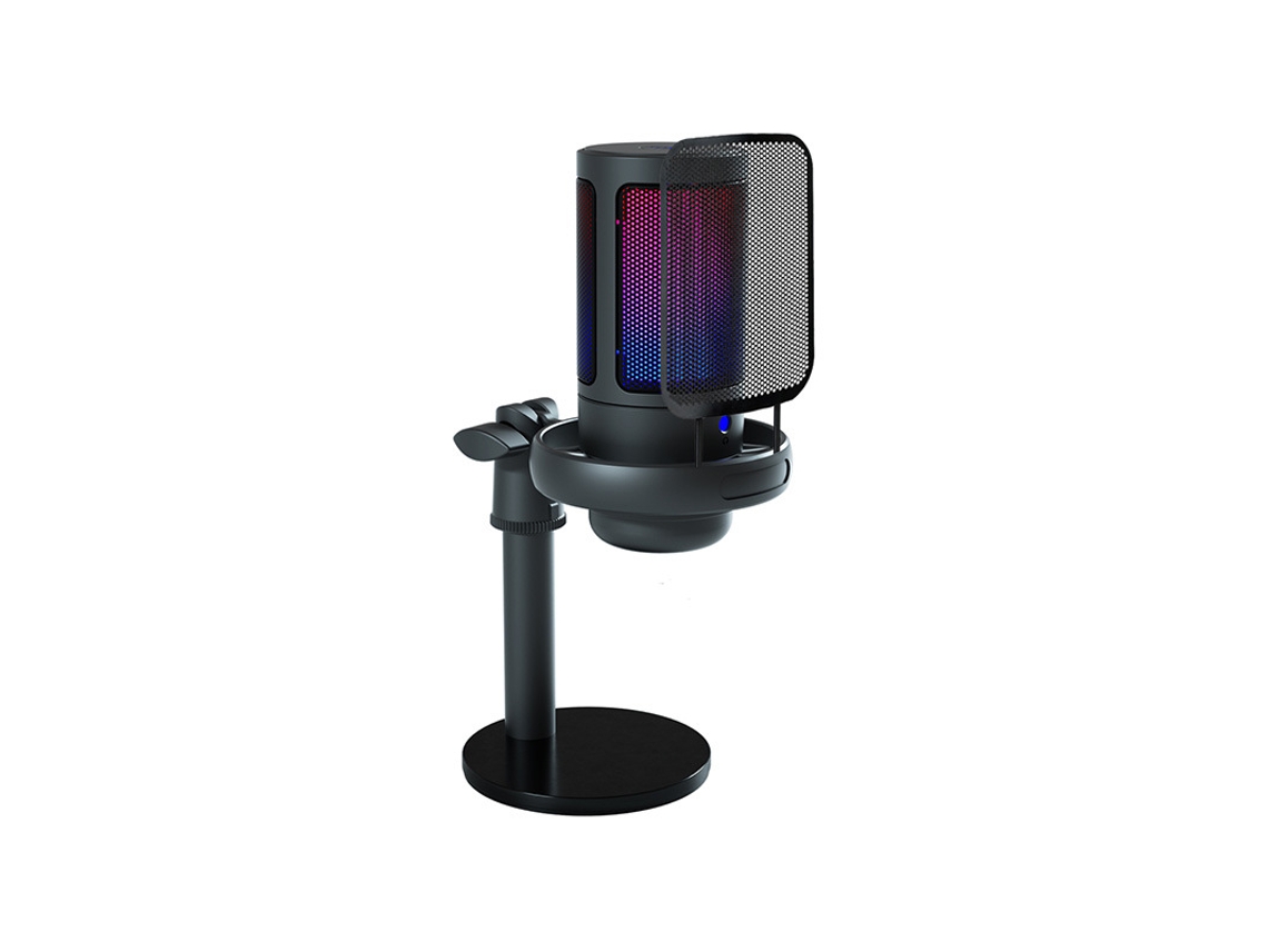 Micrófono Para Juegos Rgb Me6s Para Podcasting, Streaming Y Youtube Siurn