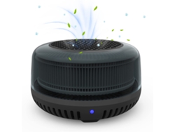 Purificador de aire pequeño, ionizador purificador de aire para automóvil con filtro HEPA H13 verdadero, purificadores de aire de escritorio CHRONUS