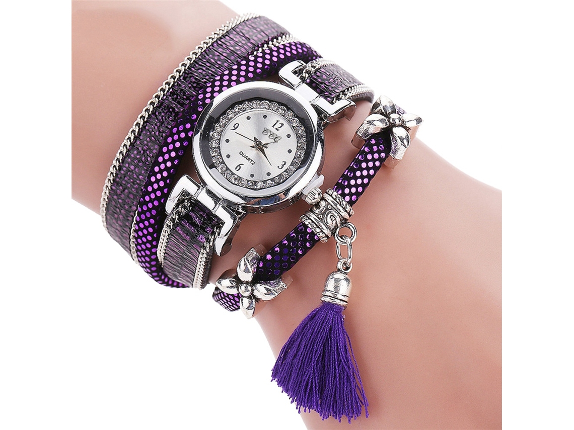 Reloj Ultrafino Para Mujer Con Esfera Redonda, Movimiento De Cuarzo Analógico Y Correa De Diamantes De Imitación Blancos.