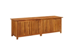 Caja de almacenamiento de jardín 175x50x58 cm Madera maciza de acacia EXCLUSIVA MAISON