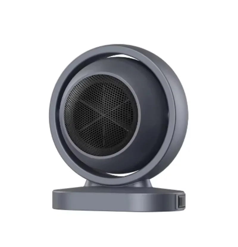 Mini calefactor eléctrico PTC para dormitorios y baños MDUG (gris)