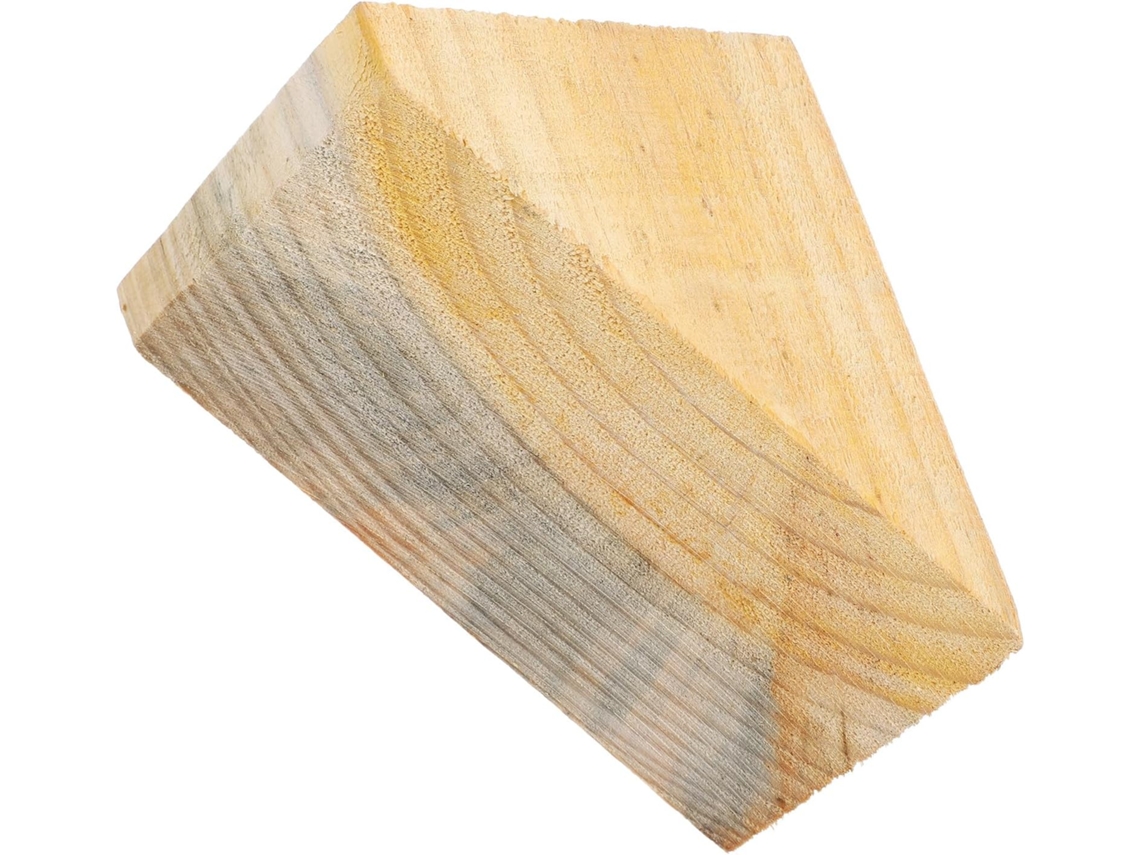 Calzo Antideslizante Para Ruedas, Fabricado En Madera Y Metal, Portátil.