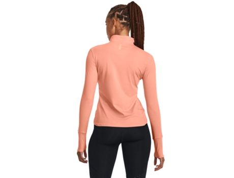 Chándale de Mujer para Fitness UNDER ARMOUR Chándal Cremallera Qualifier Naranja (XS)