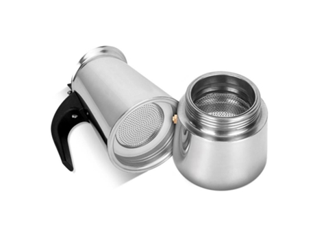 Cafetería de acero inoxidable Mocha Espresso Latte Percolorator Estufa Cafetera Pot Percolorator Bebida Herramienta Cafetiere | Cafeteras