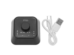 Pedal Virador De Página Sem Fio Programável Com Conexão Bt Carregamento Usb Para Música Computador Telefone