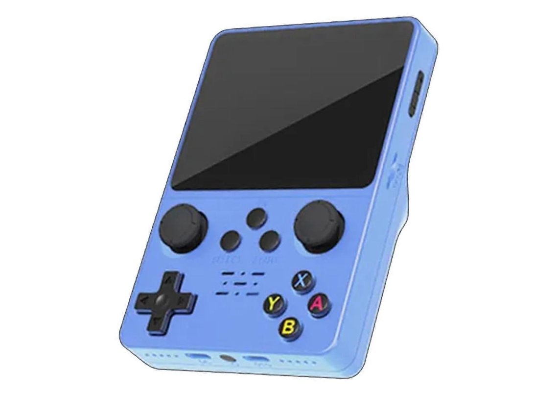Consola De Videojuegos Portátil Retro Con Sistema Linux, Pantalla Ips De 3,5 Pulgadas, Reproductor De Vídeo Portátil De Bolsillo De 128