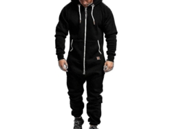 Mono Casual De Invierno Para Hombre Con Capucha Y Cremallera, Sudadera Unisex