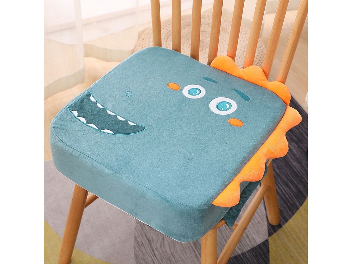 Silla de comedor Eifson con asiento elevador antideslizante y extraíble, 10 cm (cocodrilo)