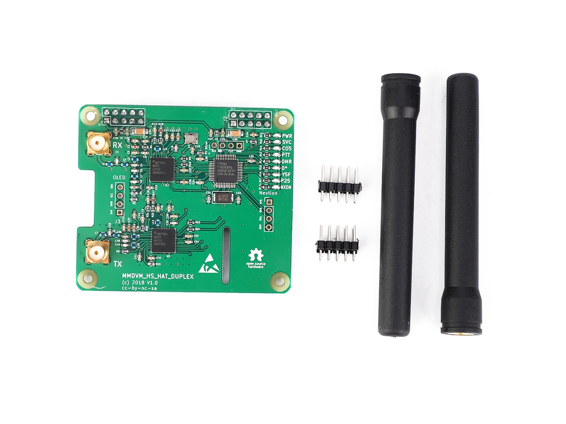 Placa De Circuito Mmdvm Hotspot 32-bit Arm Processor 10mw Para Sistemas Dmr P-25/d Star Compatible Con Raspberry Pi
