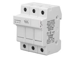 Portafusibles De 3 Polos Para Montaje En Riel Din, Base Para Protector Fotovoltaico, Serie Cc1000v, 32 A, 6 W