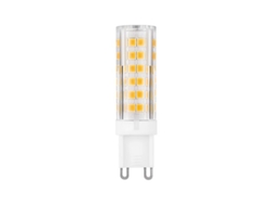 Bombilla LED G9 de aluminio mate para PC, 8 W, neutra