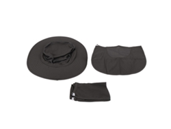 Gorra de pesca grande de verano con protección UV UPF50+, ajustable y resistente al agua.
